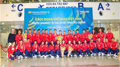 Đoàn thể thao Việt Nam lên đường dự SEA Games 33